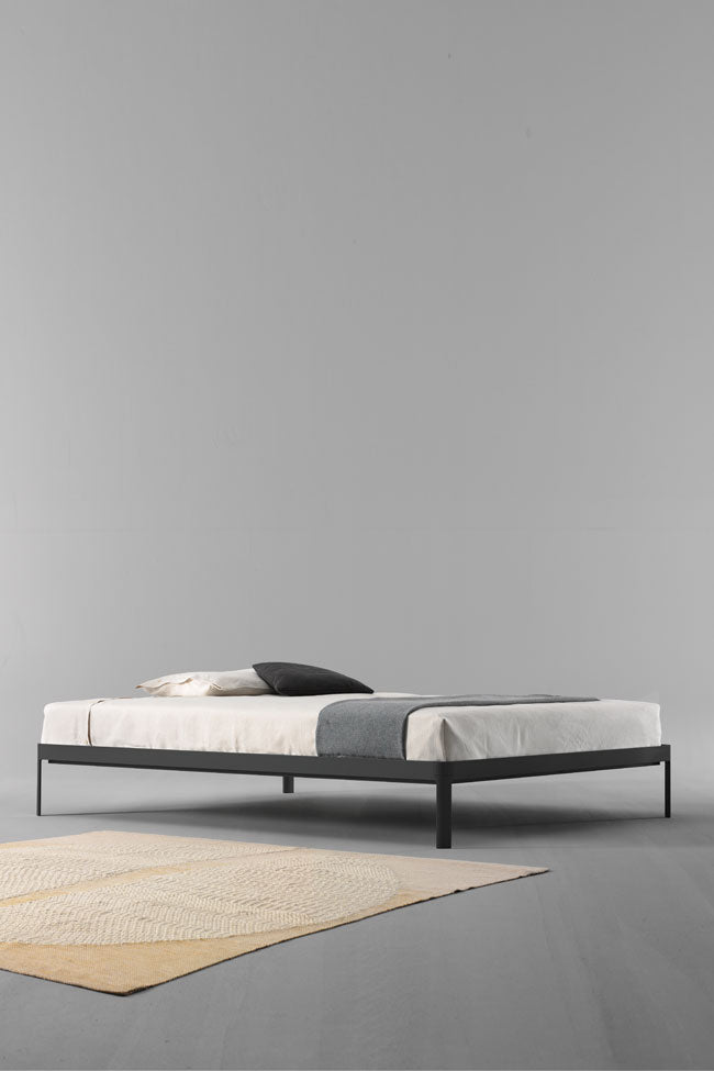 ALU MIN BED sommier bed without headboard