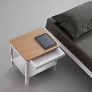 
                  
                    ALU MIN bedside table with drawer
                  
                